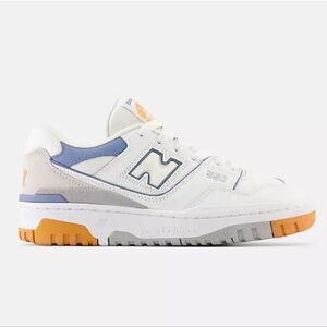 New Balance 550 White Blue Youth Kids Girls Boys Shoe Sneaker GSB550WB